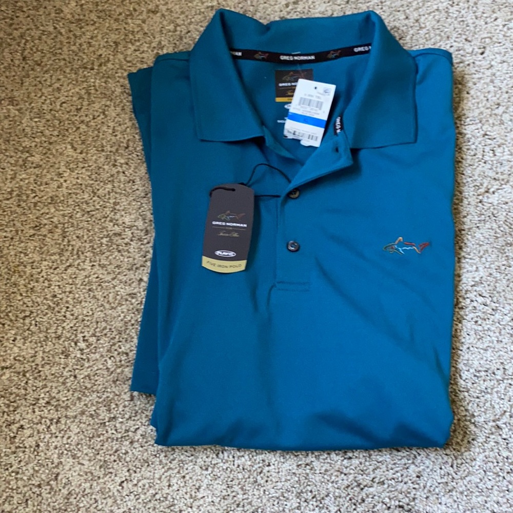NWT Greg Norman Five Iron Polo, XL